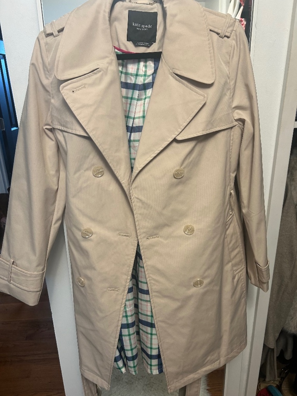 Kate spade trench coat